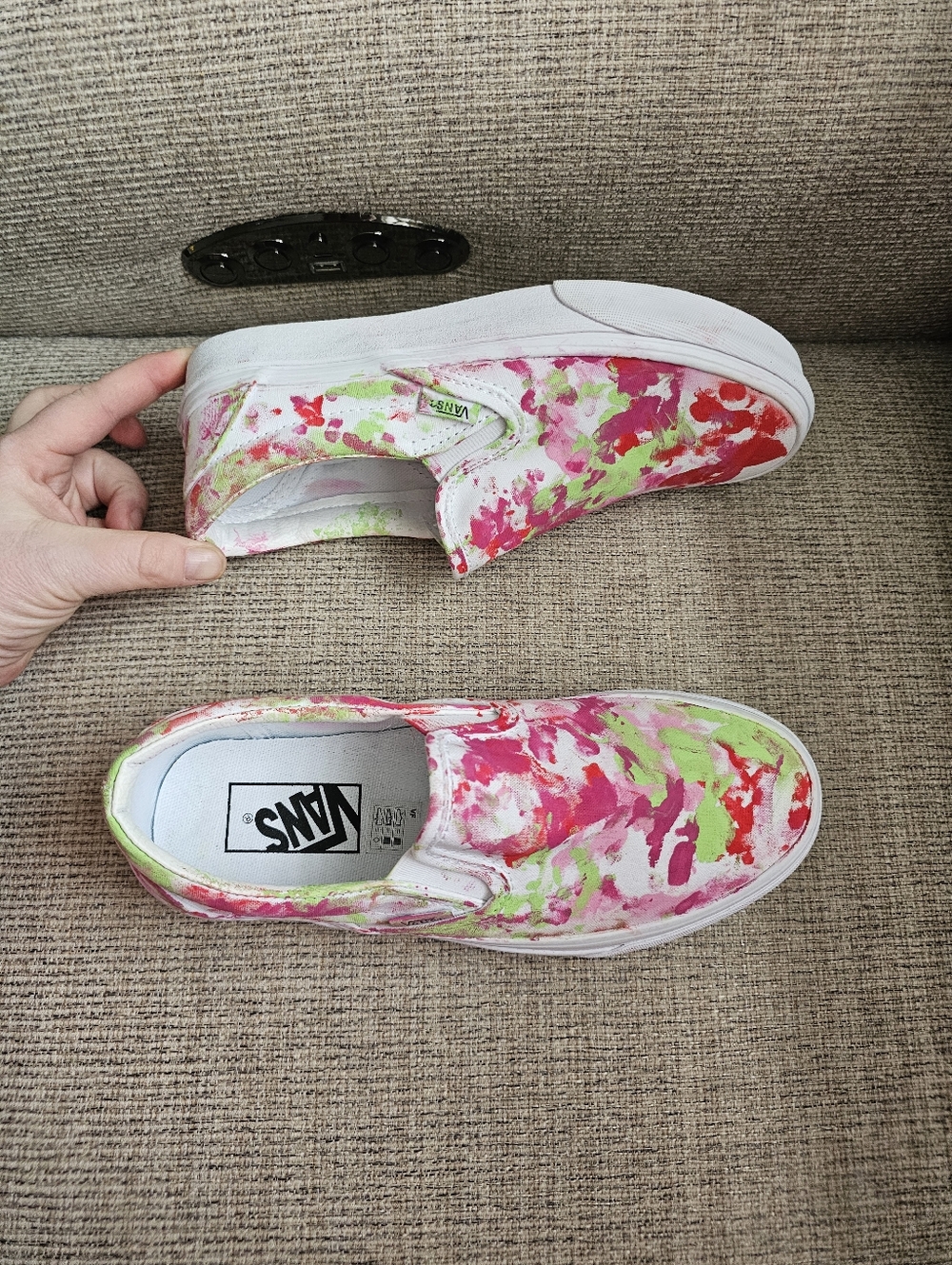 Vans Paint Splatter Sneakers - Picture 2 of 7